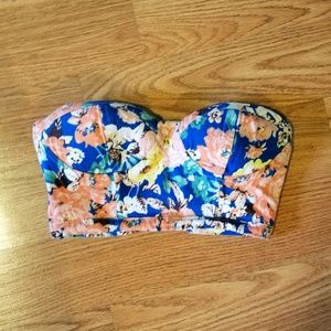 Floral Bustier